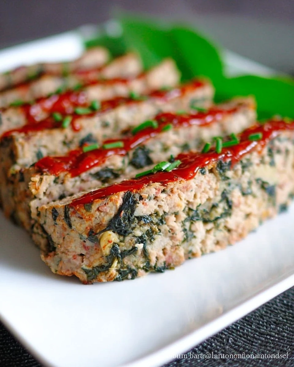 Turkey Meatloaf Florentine