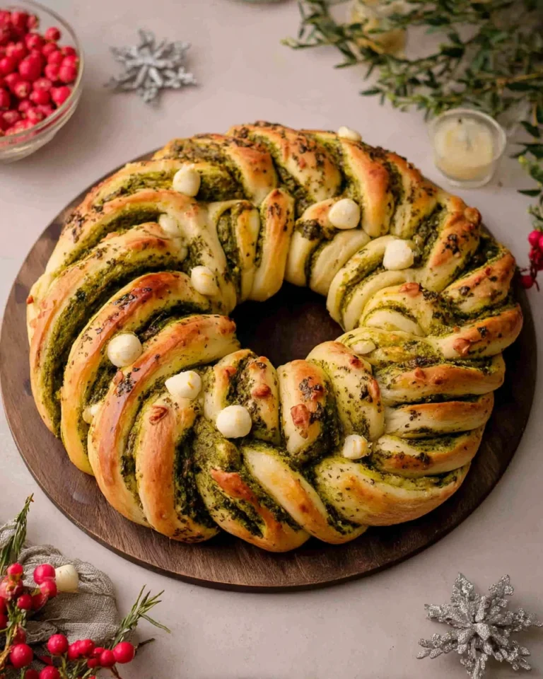 Vegan Pesto Bread Wreath 0 2025 10 10