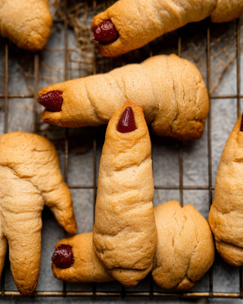 Witch Finger Cookies