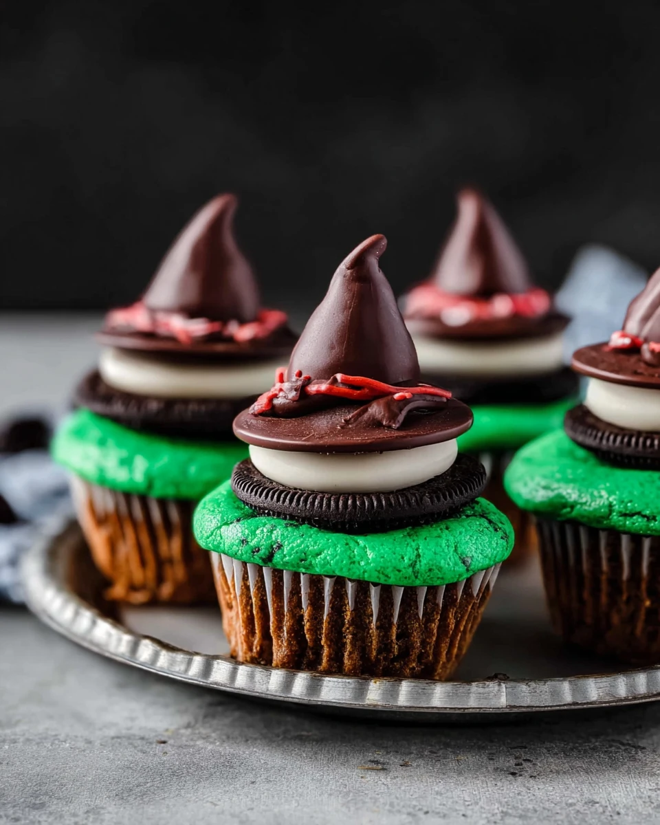Witch Hat Cupcakes