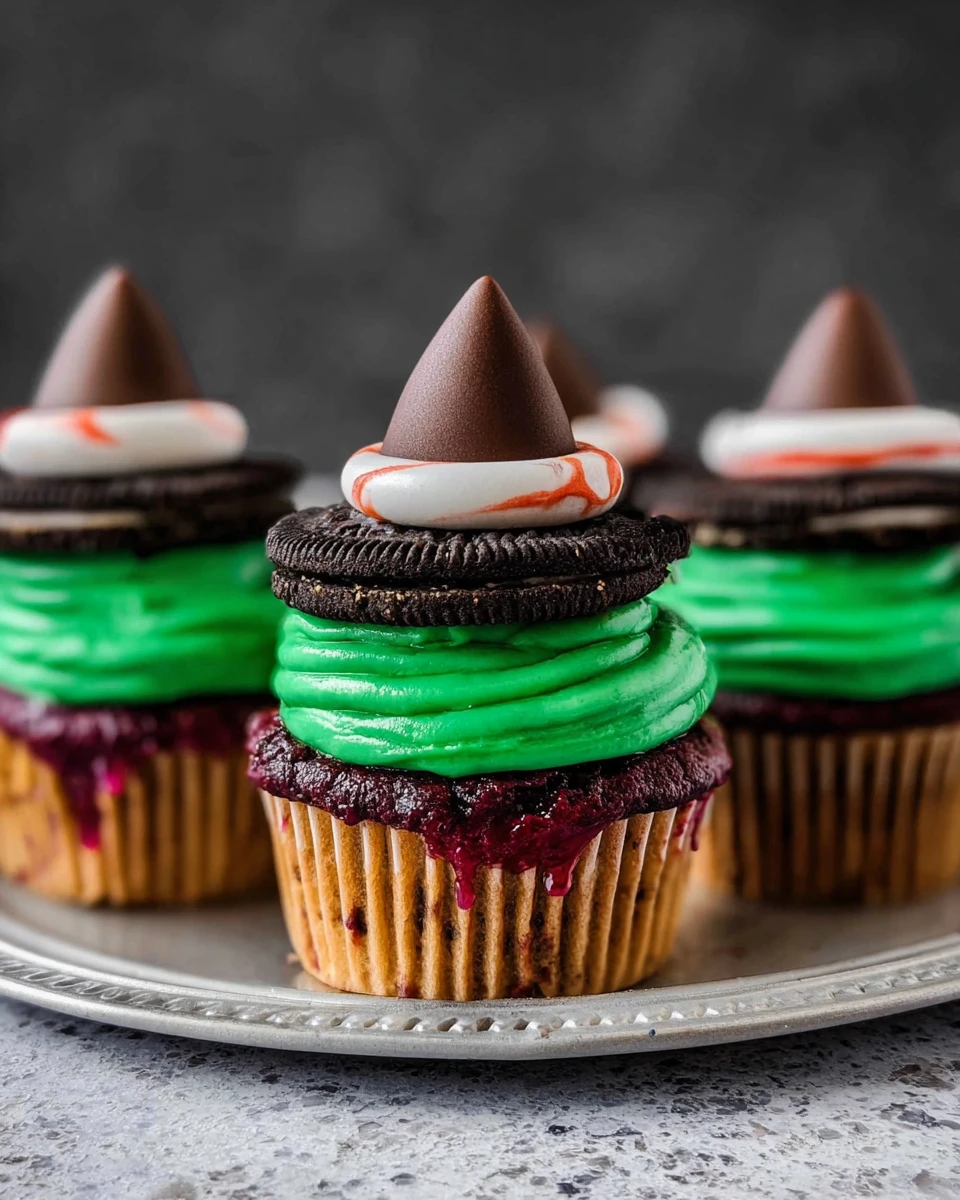 Witch Hat Cupcakes