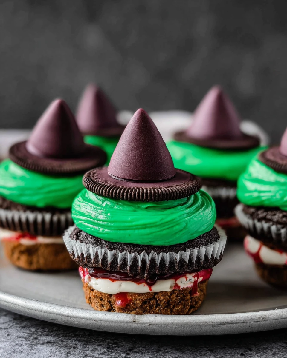Witch Hat Cupcakes
