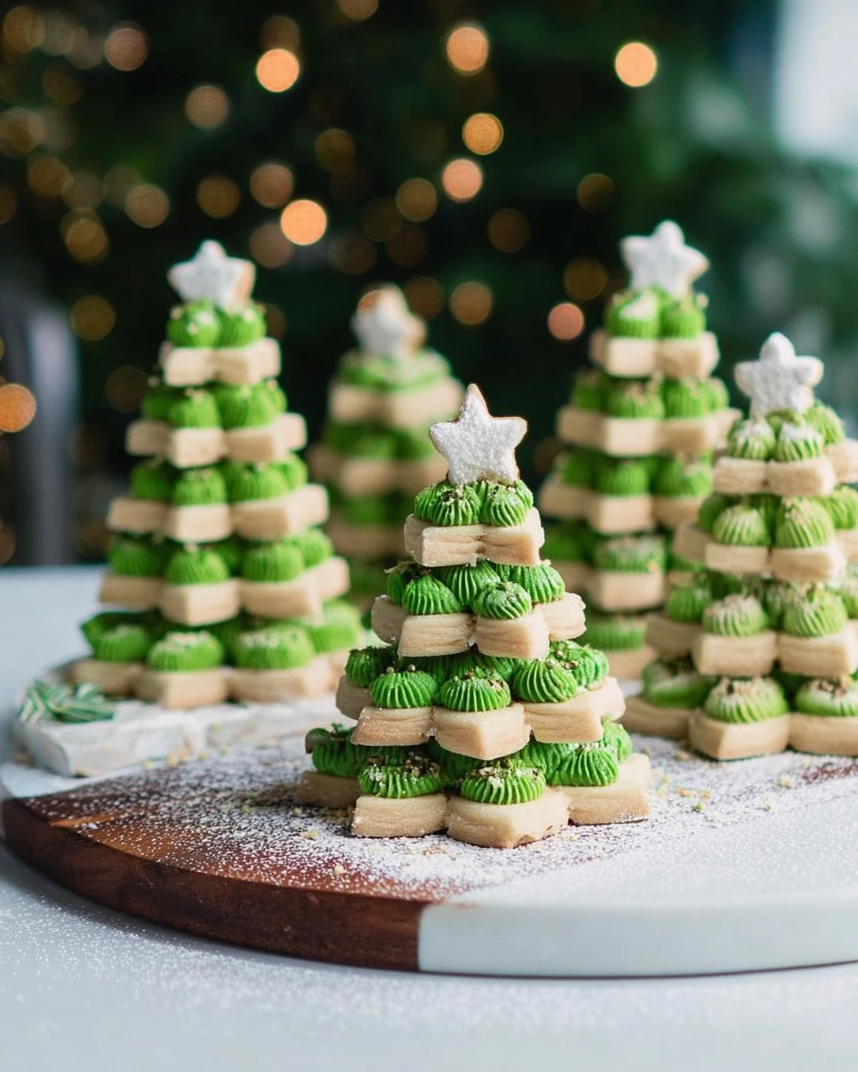 3D Christmas Tree Sugar Cookies 7 3D Christmas Tree Sugar Cookies