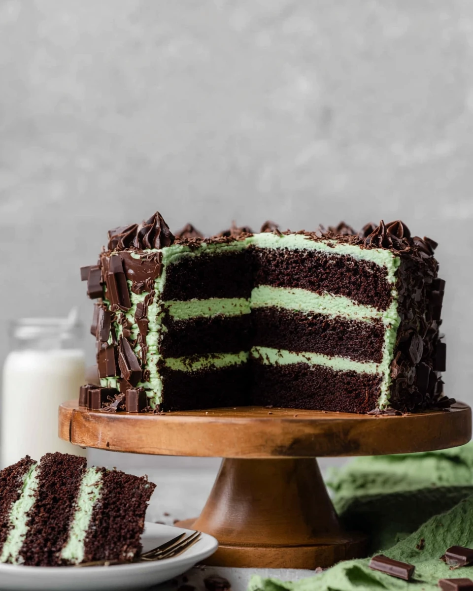 Andes Chocolate Mint Cake