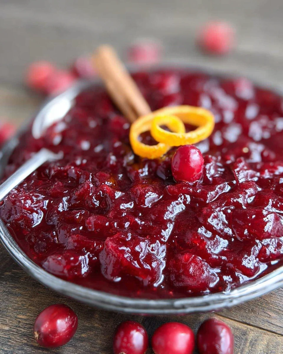 Best Ever Cranberry Sauce