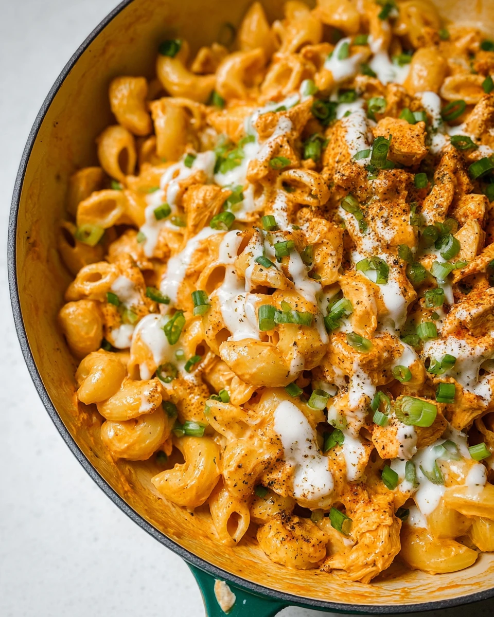 Buffalo Chicken Pasta 5 Buffalo Chicken Pasta