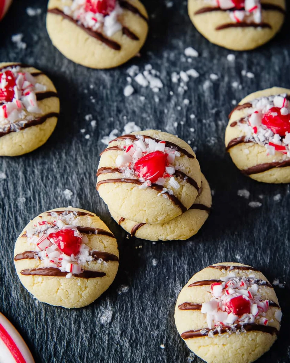 Candy Cane Kiss Cookies 7 Candy Cane Kiss Cookies