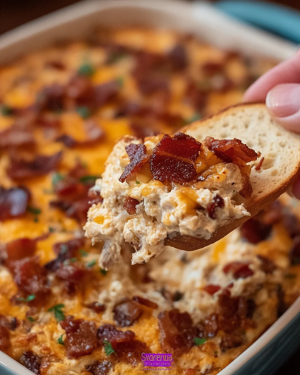 Caramelized Onion Dip With Bacon