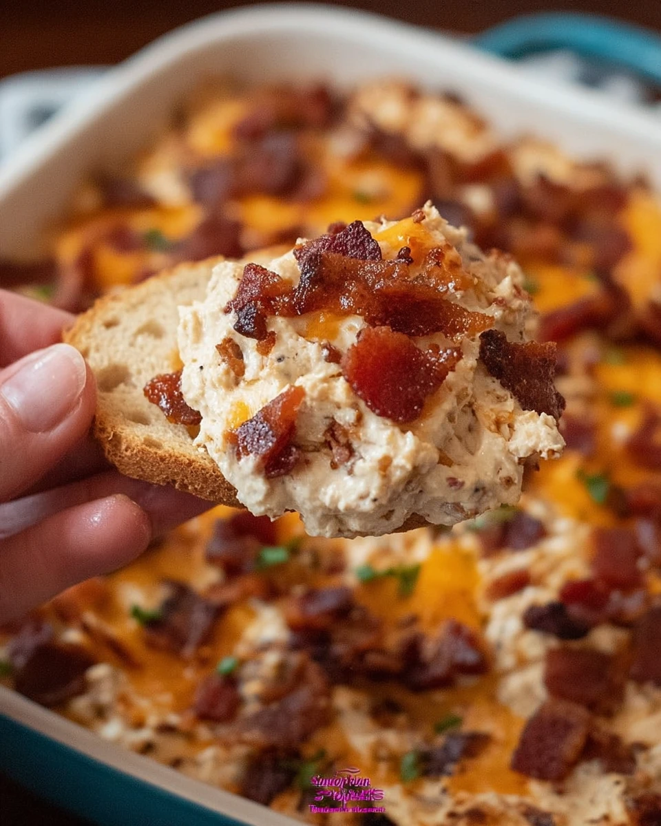 Caramelized Onion Dip With Bacon