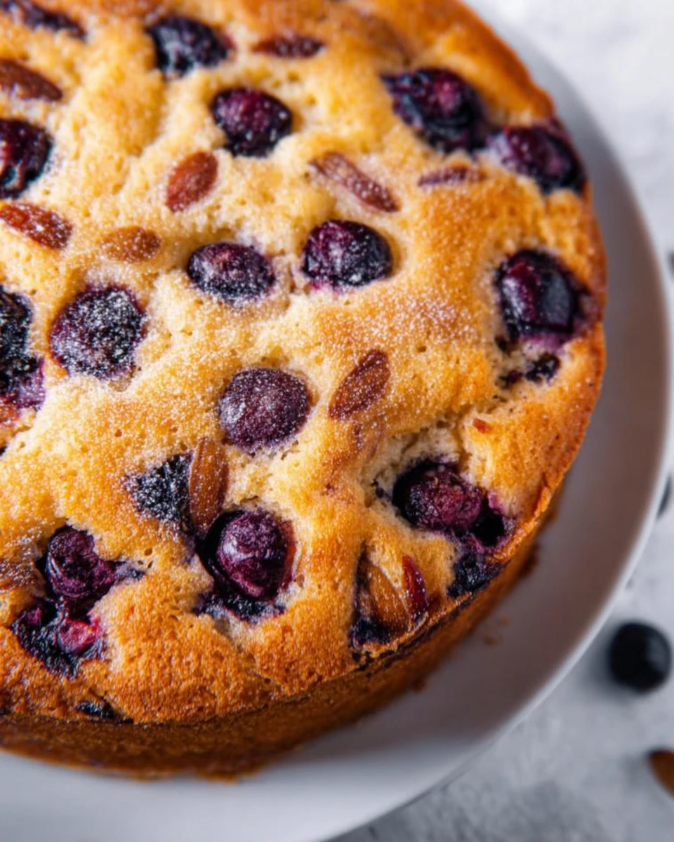 Cherry Almond Ricotta Cake 5 Cherry Almond Ricotta Cake