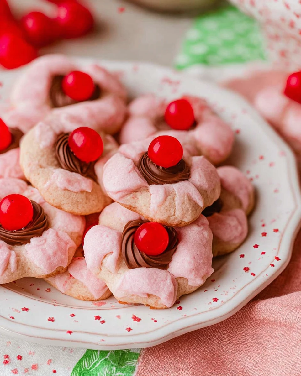 Cherry Blossom Cookies 5 Cherry Blossom Cookies
