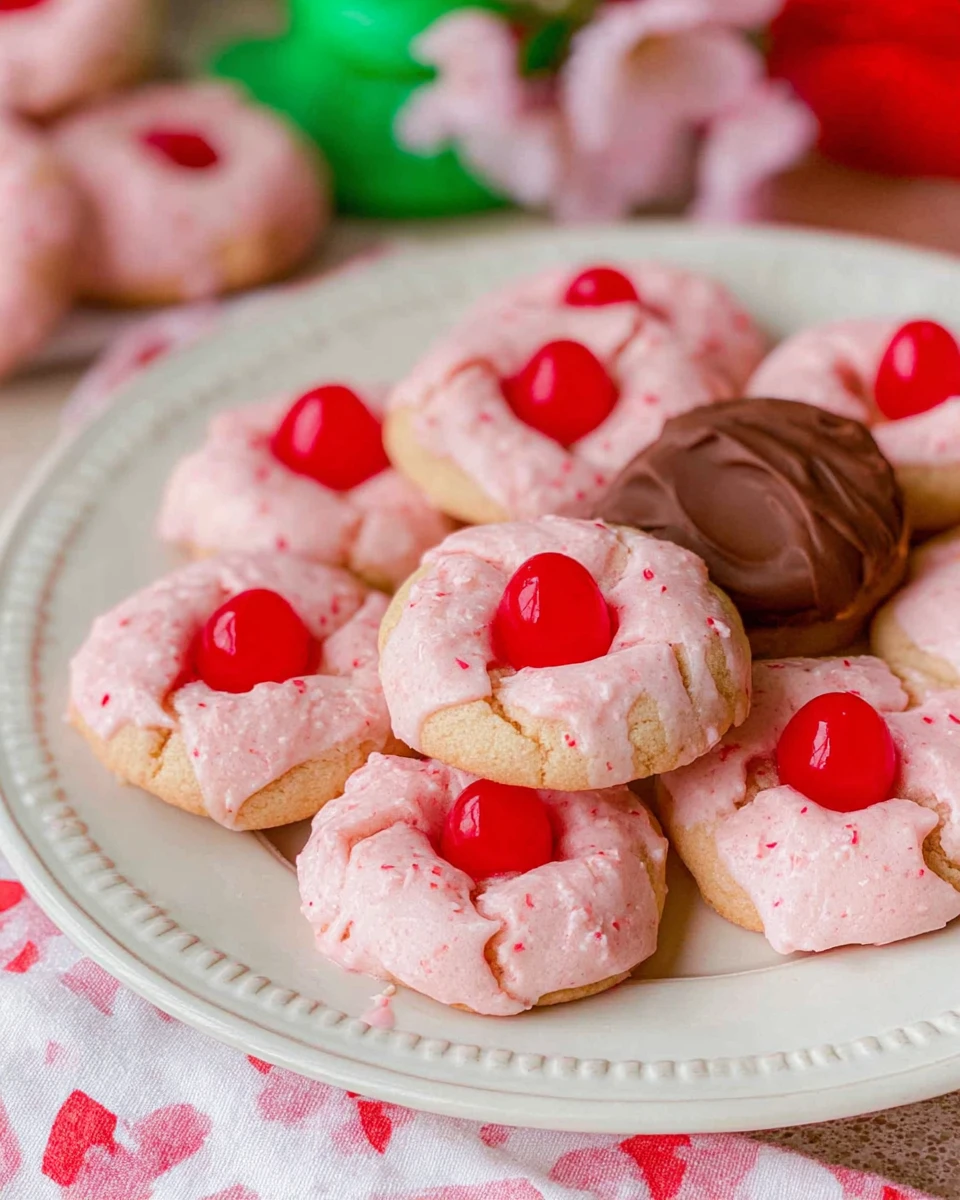 Cherry Blossom Cookies 6 Cherry Blossom Cookies