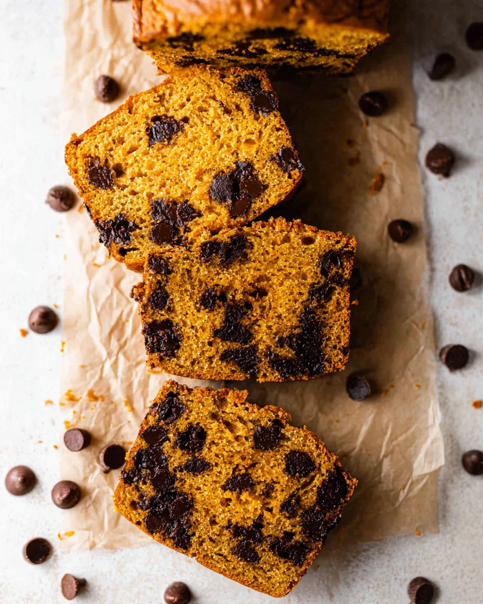 Chocolate Chip Pumpkin Bread