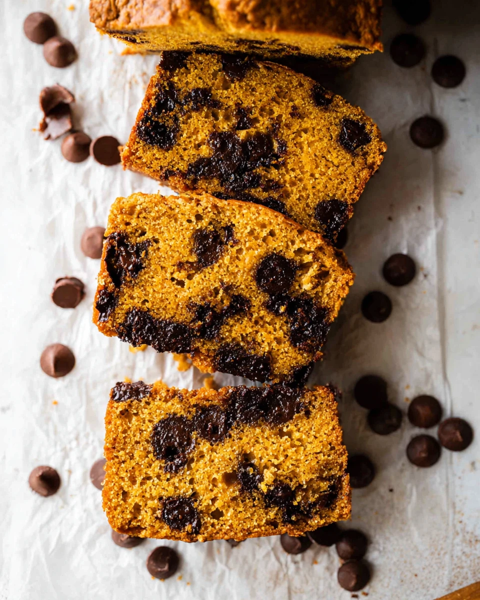Chocolate Chip Pumpkin Bread