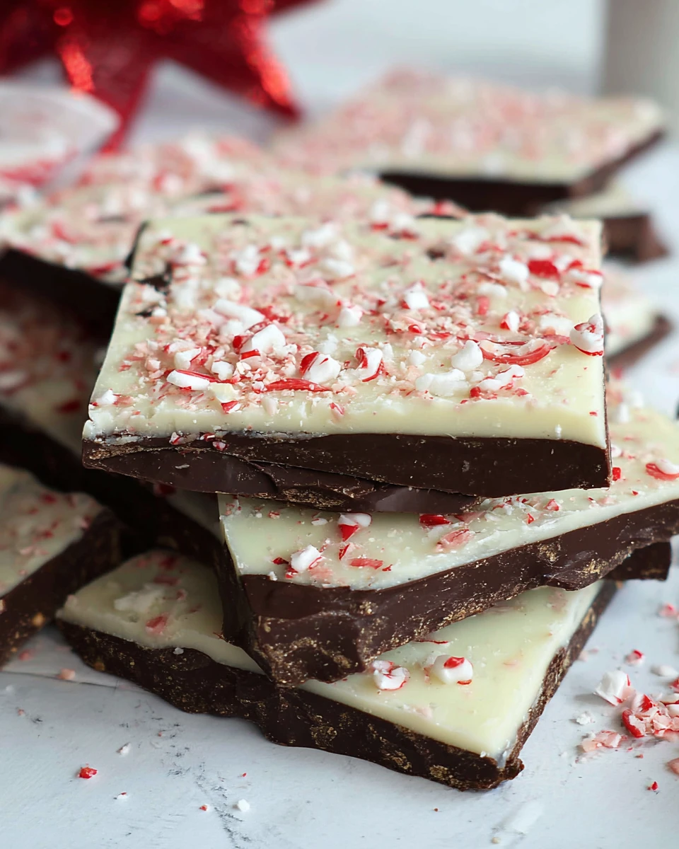 Chocolate Peppermint Bark