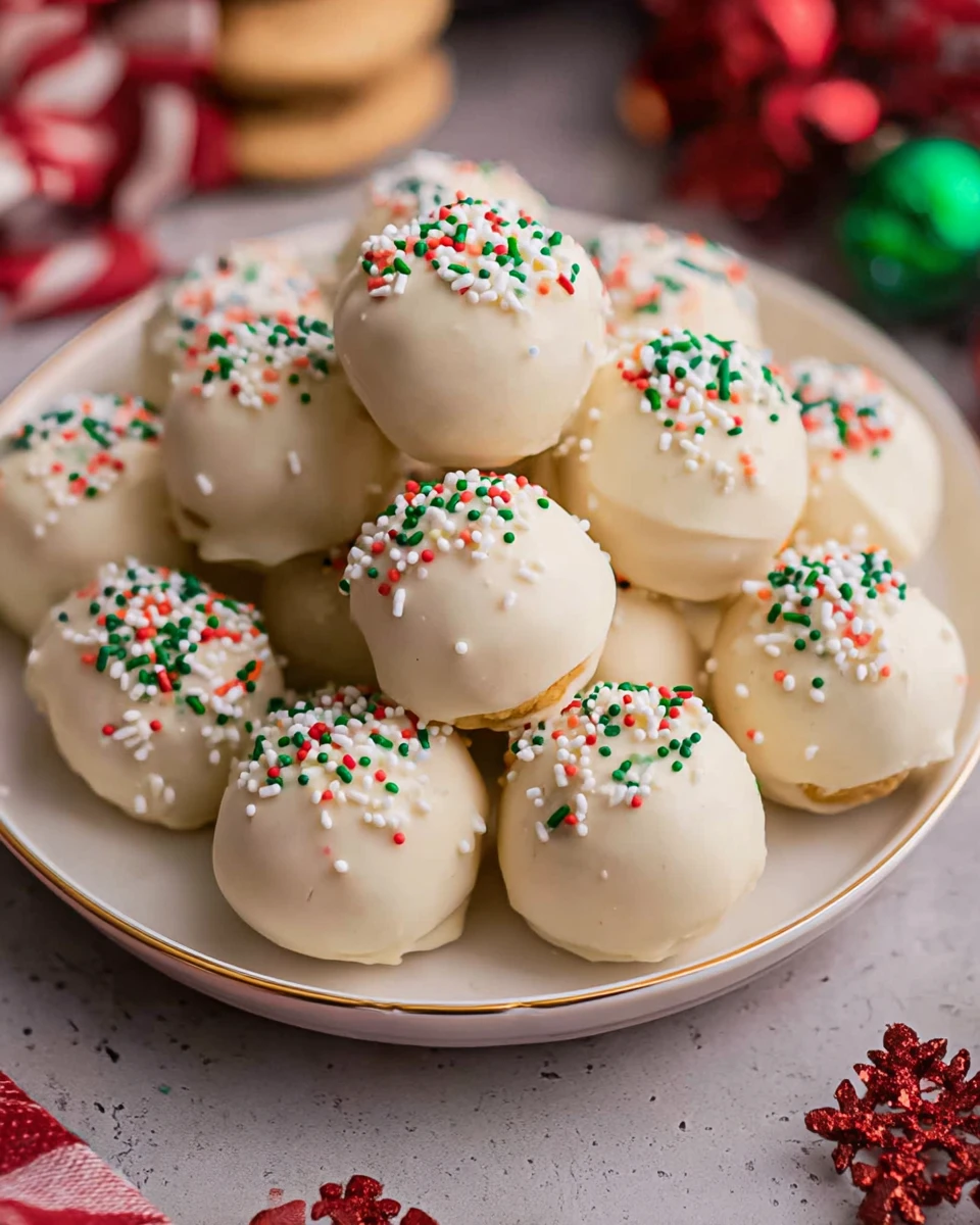 Christmas Golden Oreo Balls 6 Christmas Golden Oreo Balls