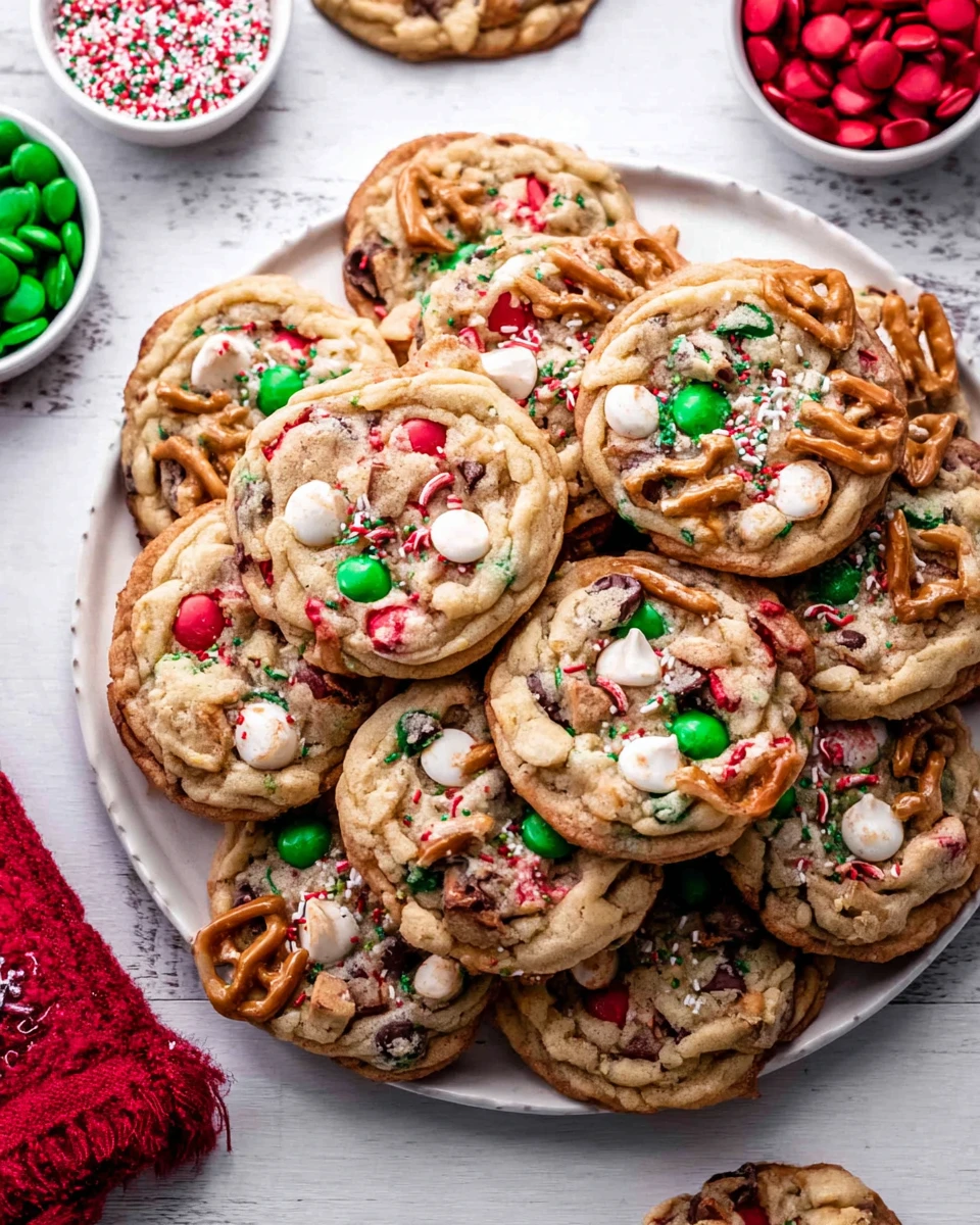 Christmas Kitchen Sink Cookies