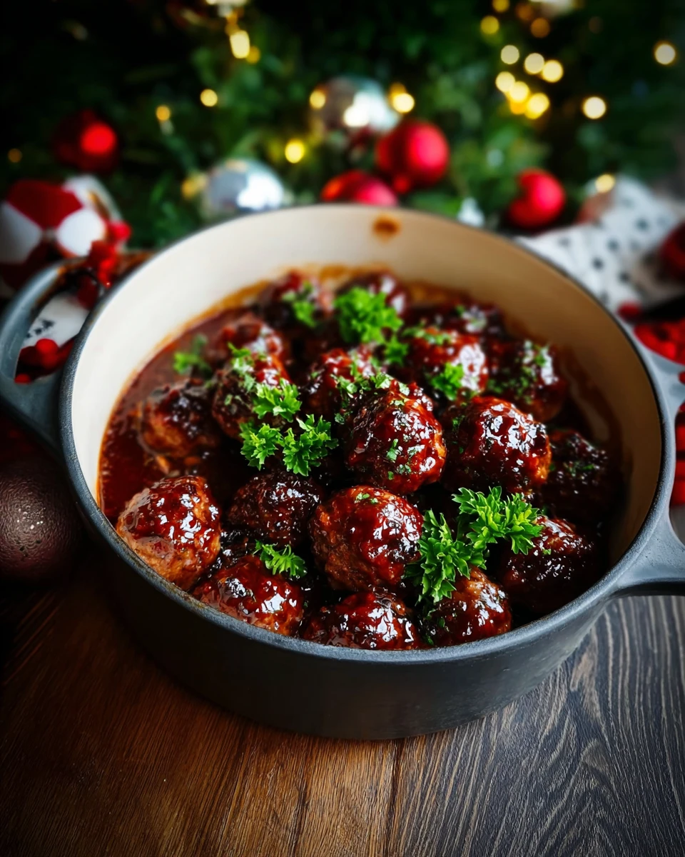 Christmas Meatballs 5 Christmas Meatballs