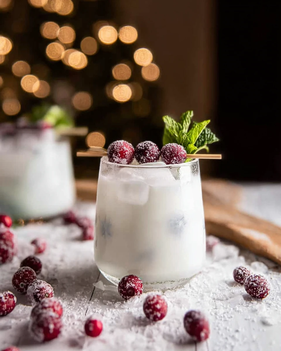 Christmas Snowstorm Margarita 6 Christmas Snowstorm Margarita