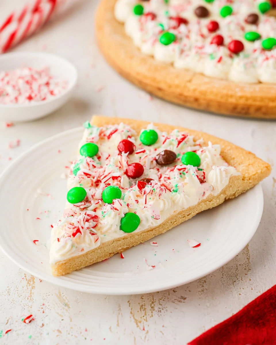 Christmas Sugar Cookie Pizza 6 Christmas Sugar Cookie Pizza