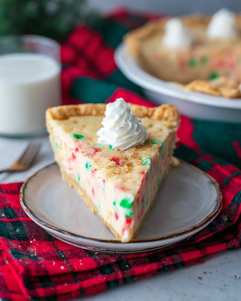 Christmas Sugar Cream Pie 6 Christmas Sugar Cream Pie
