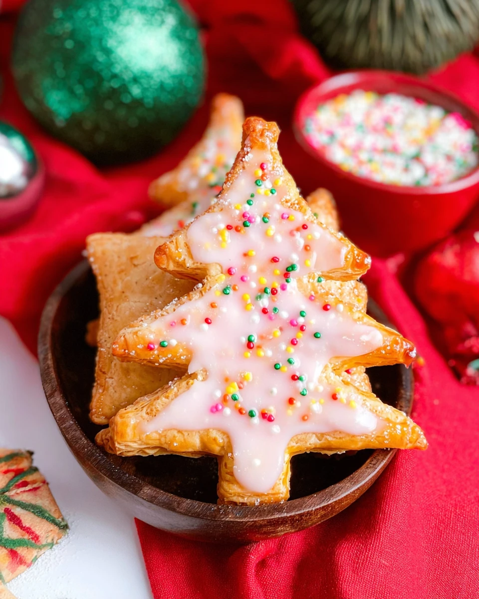 Christmas Tree Pop Tarts