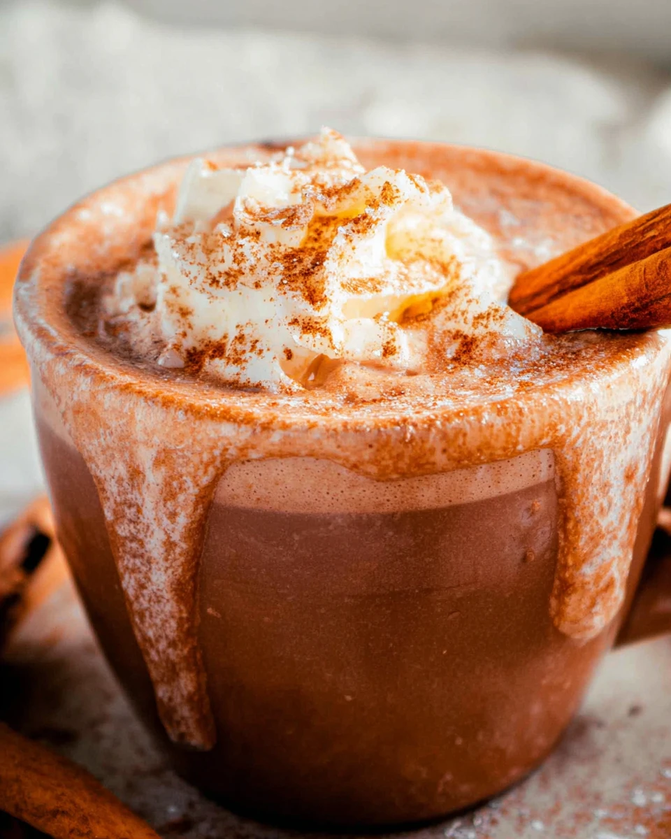 Cozy Cinnamon Hot Chocolate