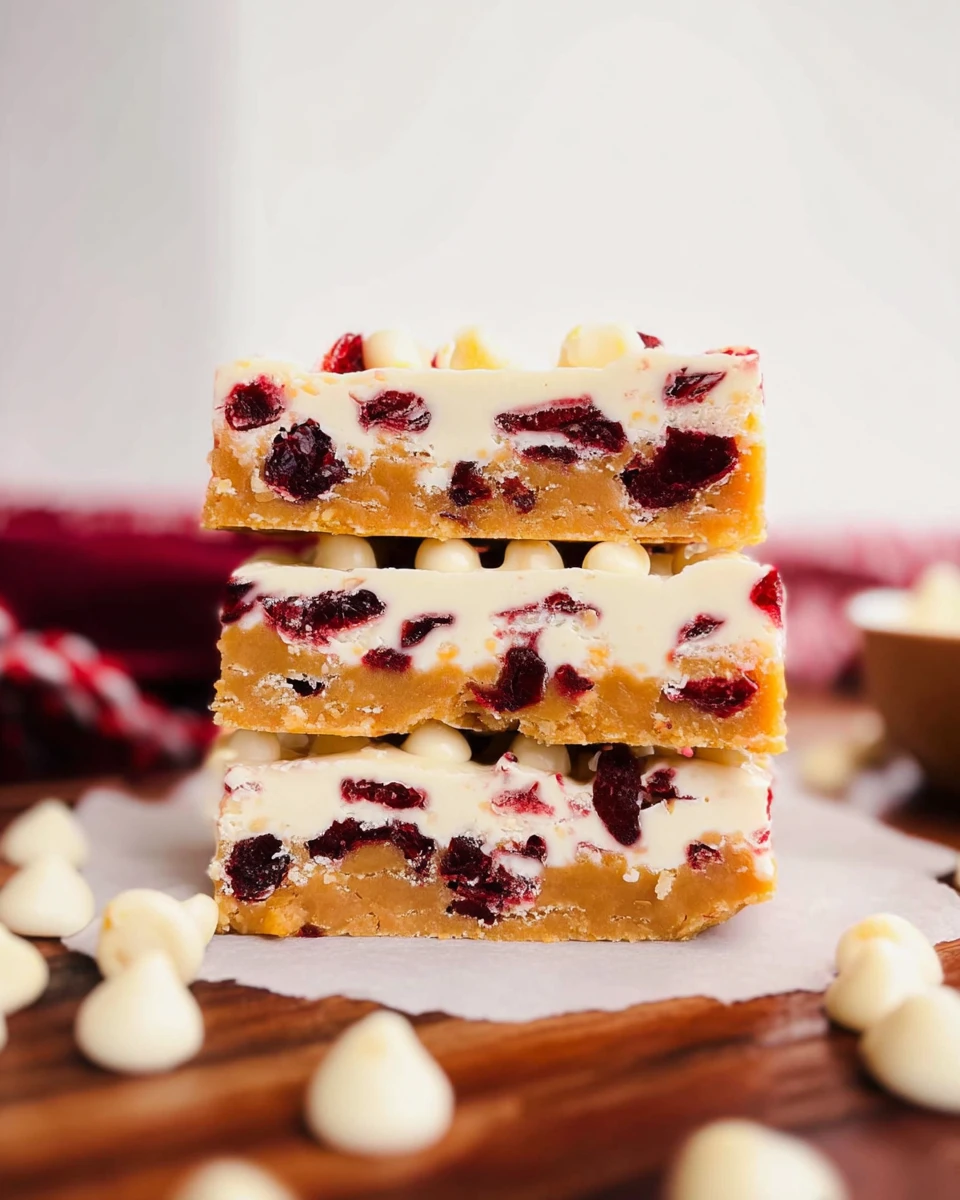 Cranberry Bliss Bars