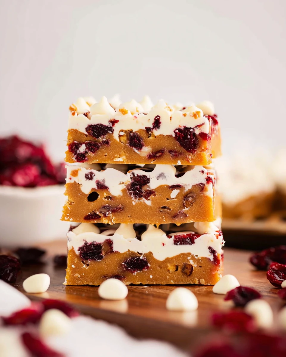 Cranberry Bliss Bars
