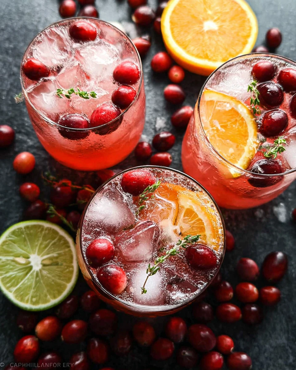 Cranberry Gin And Tonic