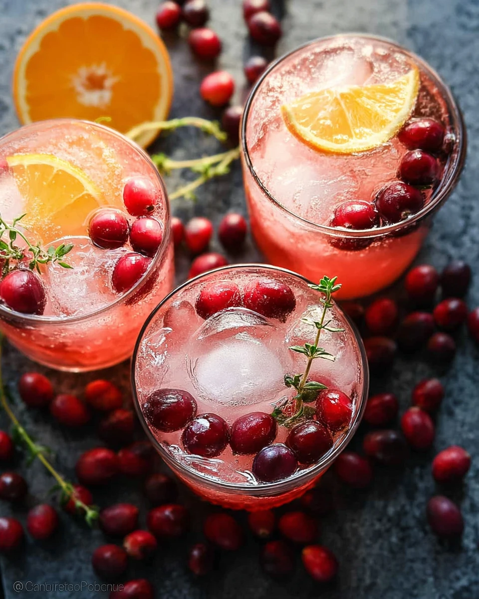 Cranberry Gin And Tonic