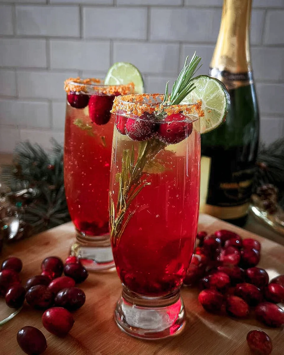 Cranberry Mimosa