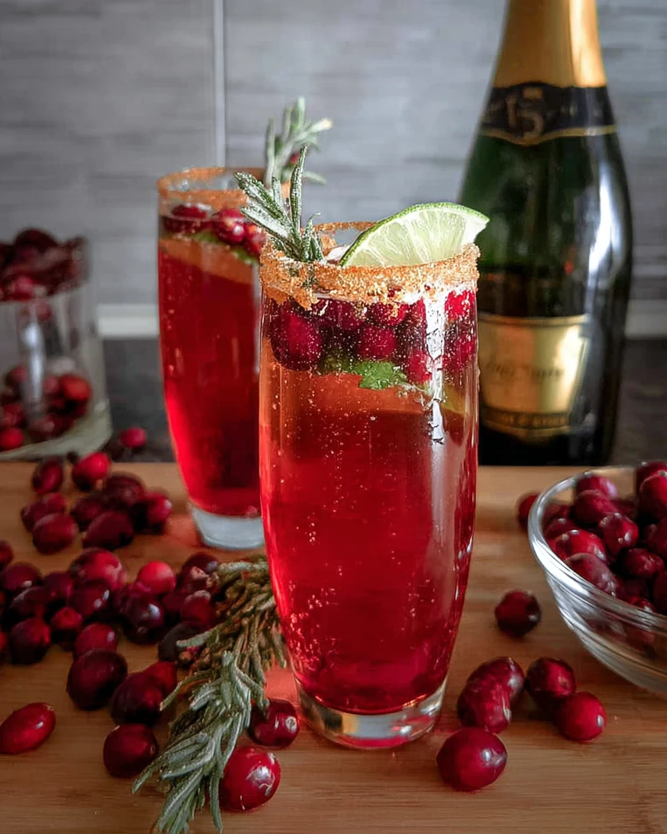 Cranberry Mimosa
