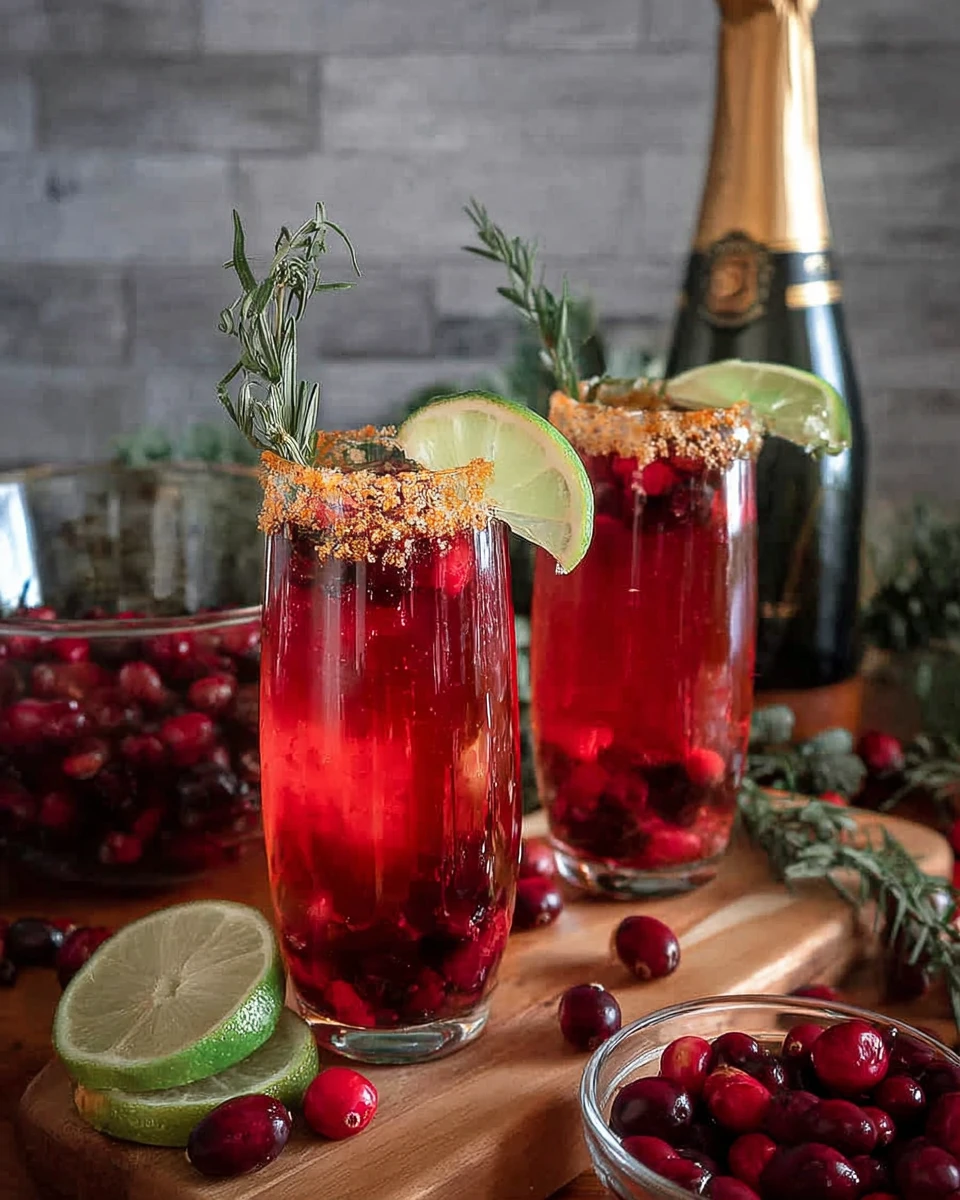 Cranberry Mimosa
