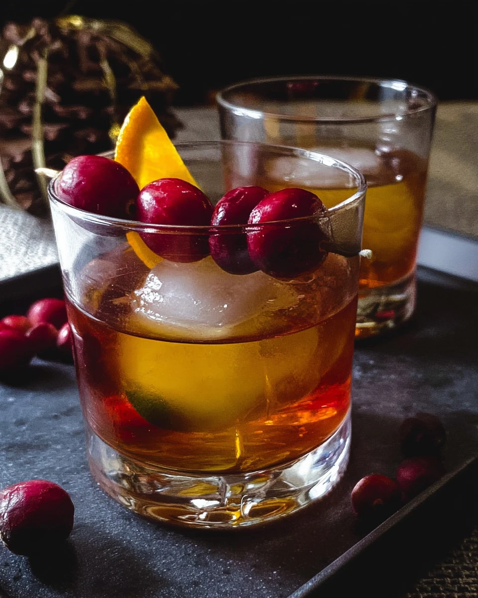 Cranberry Old Fashioned