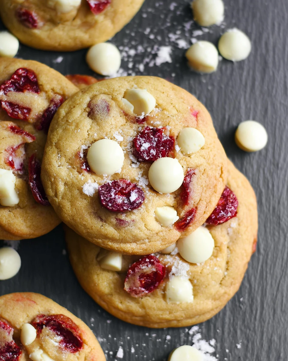 Cranberry Orange White Chocolate Cookies 5 Cranberry Orange White Chocolate Cookies