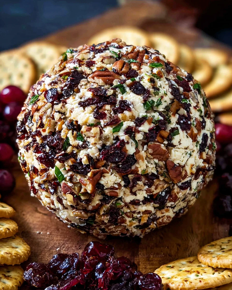 Cranberry Pecan Cheese Ball