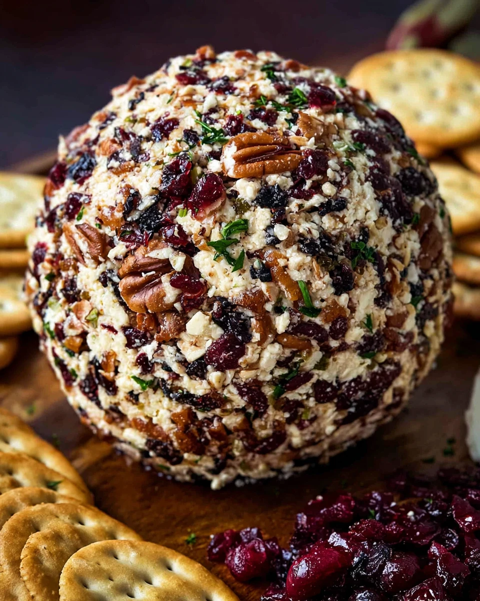 Cranberry Pecan Cheese Ball