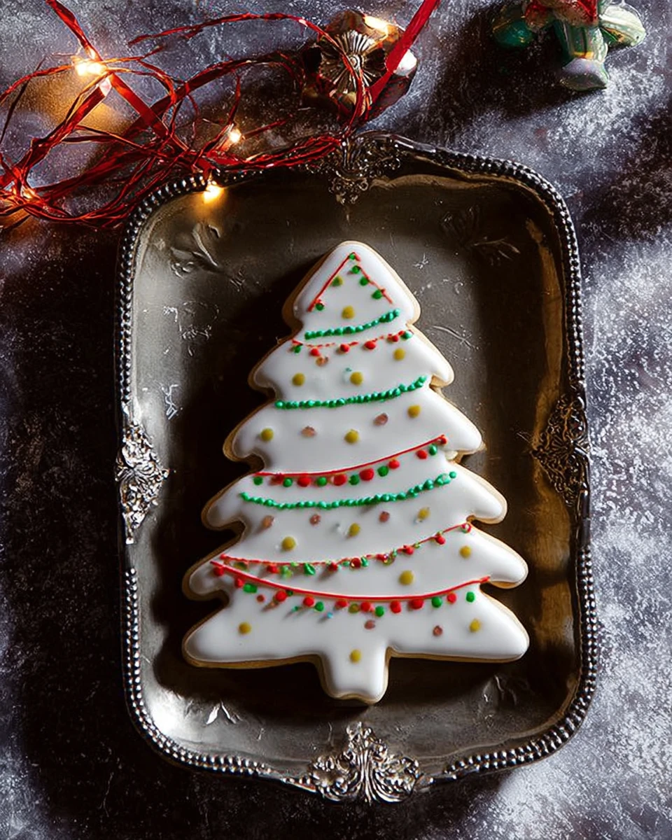 Decorated Christmas Tree Cookies 5 Decorated Christmas Tree Cookies