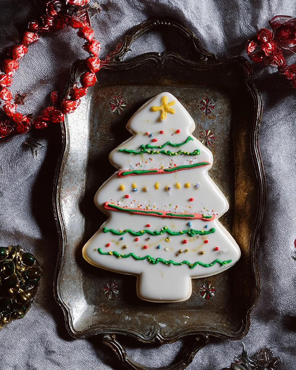 Decorated Christmas Tree Cookies 7 Decorated Christmas Tree Cookies