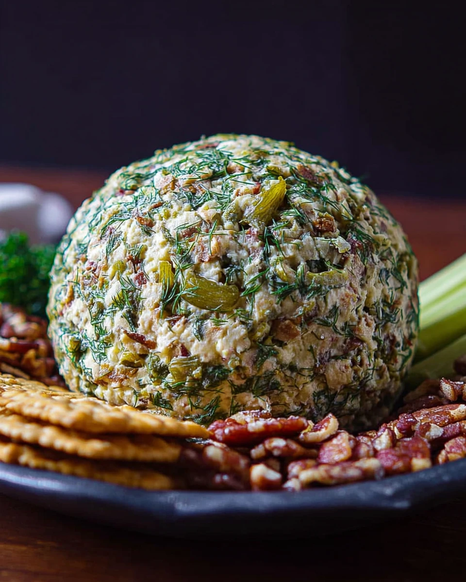 Dill Pickle Cheese Ball