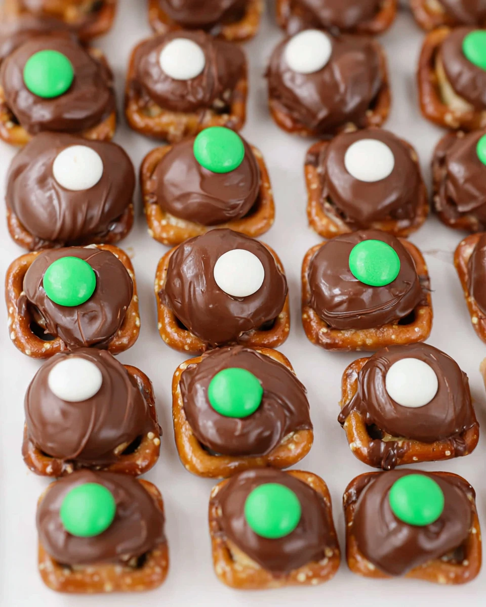 Easy Rolo Pretzel Bites