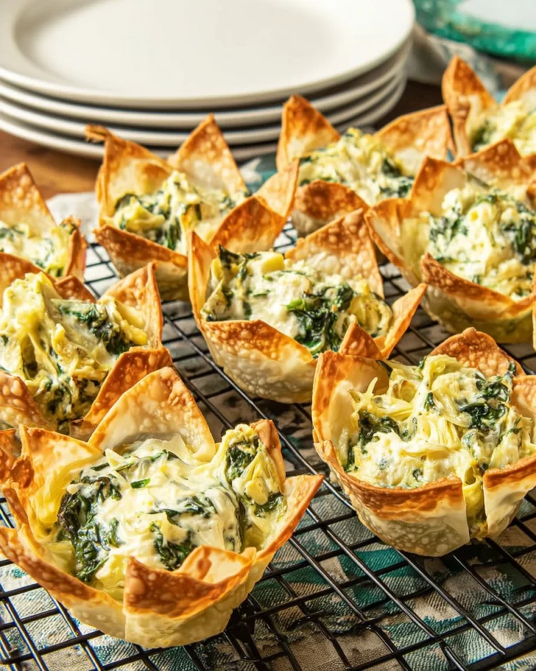 Easy Spinach Artichoke Wonton Cups 0 2025 11 13