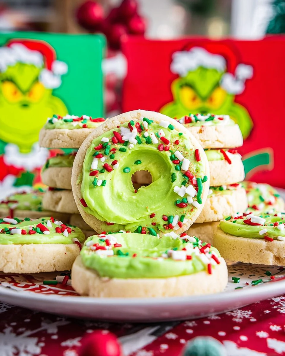 Grinch Crumbl Christmas Sugar Cookies 7 Grinch Crumbl Christmas Sugar Cookies
