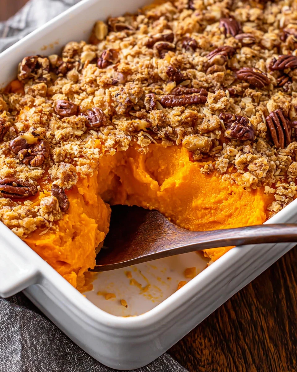 Healthy Sweet Potato Casserole