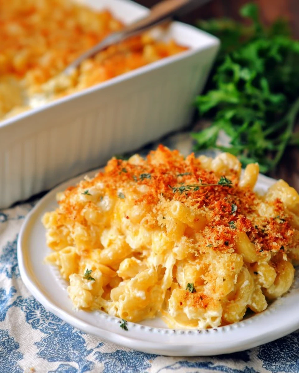 Homemade Baked Mac And Cheese