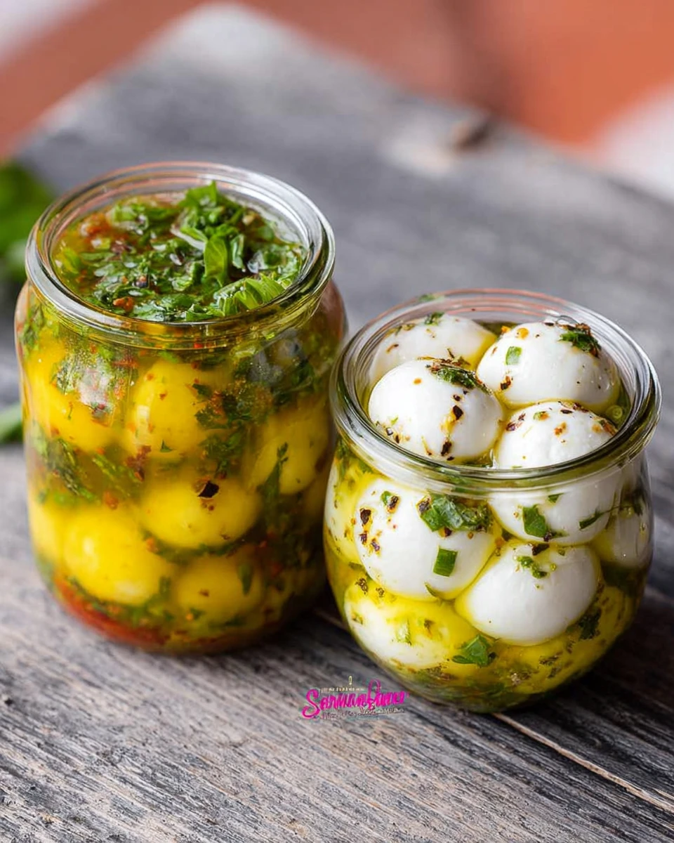 Marinated Mozzarella Balls