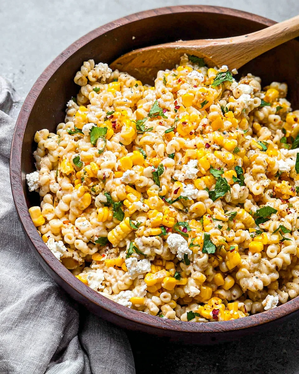 Mexican Street Corn Pasta Salad