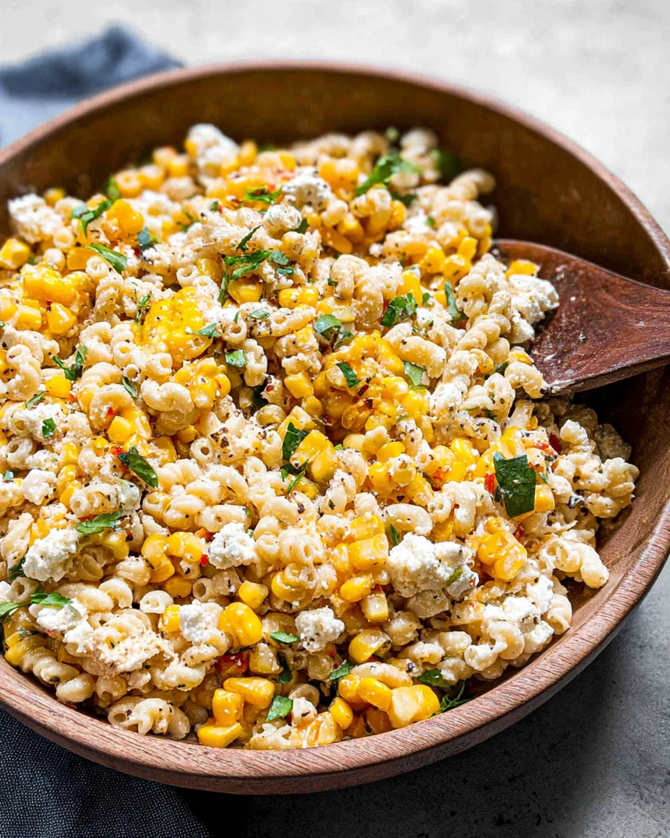 Mexican Street Corn Pasta Salad