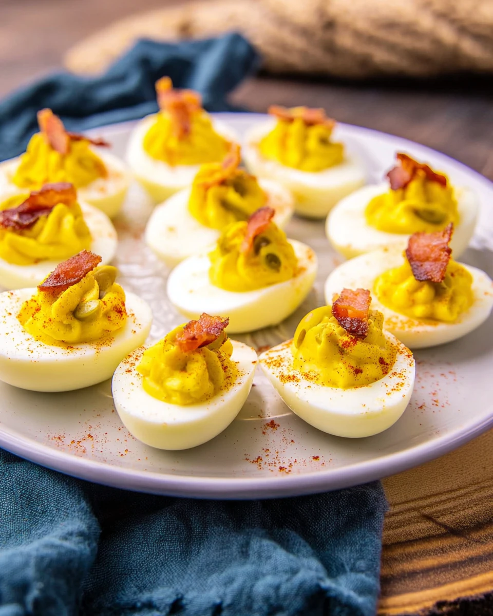Million Dollar Deviled Eggs